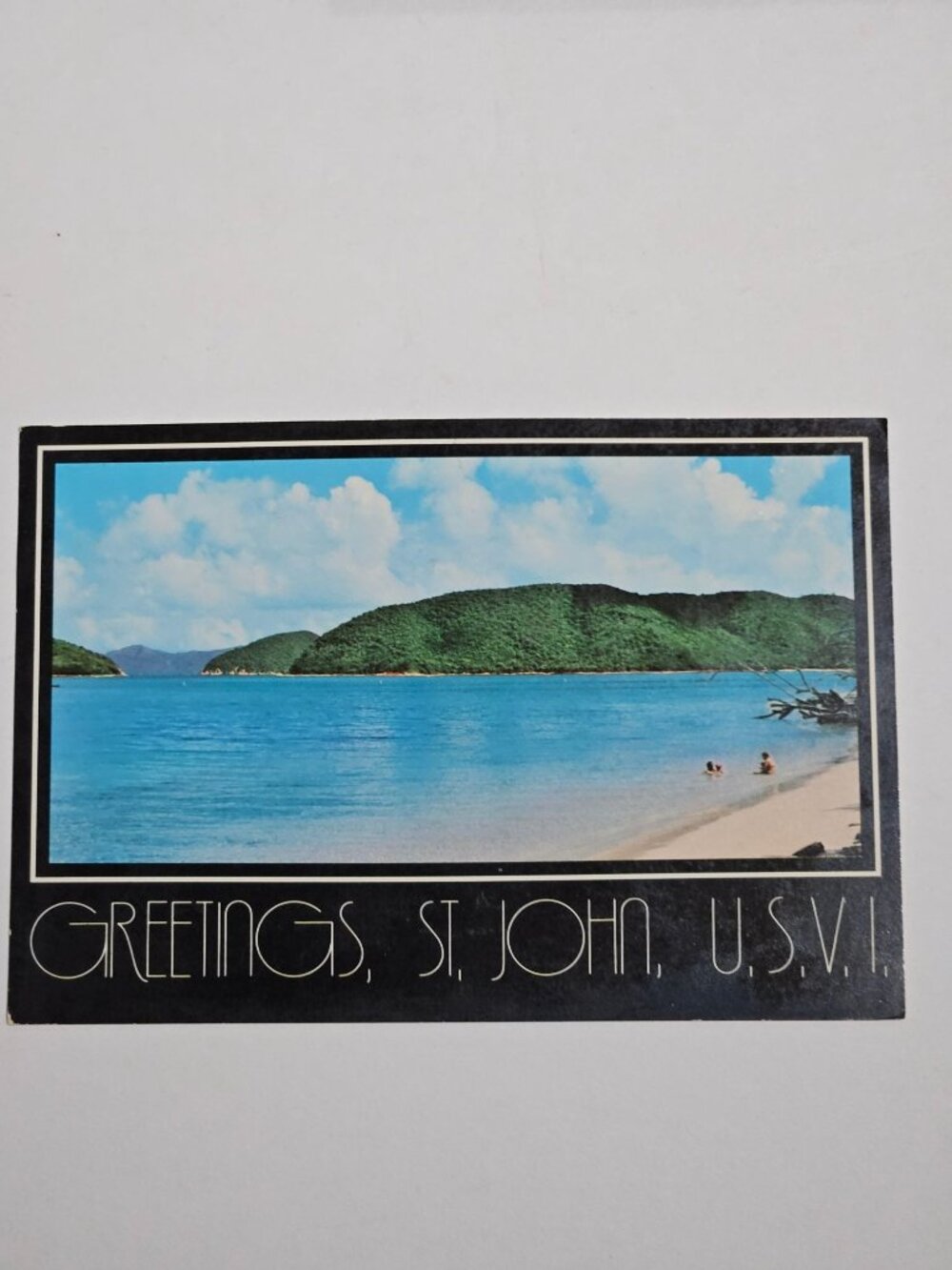 Greetings St Thomas St John Virgin Islands Postcard
